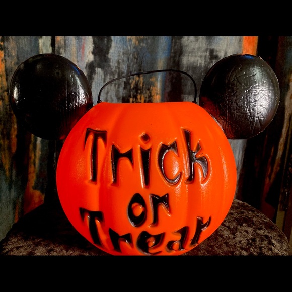 Vintage Mickey Mouse Ears Halloween Blow Mold General Foam Plastics - Picture 5 of 12